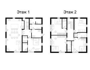 Дом 280м², 3-этажный, участок 12 сот.
