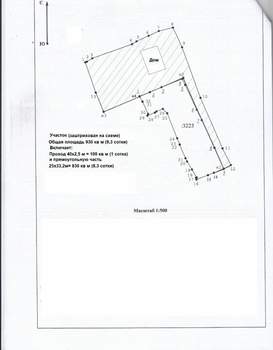 Дом 44м², 2-этажный, участок 9 сот.  