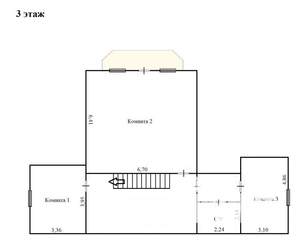 Коттедж 665м&sup2;, 3-этажный, участок 20 сот.  