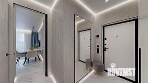 2-к квартира, на длительный срок, 50м2, 12/25 этаж