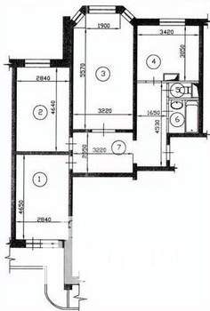 3-к квартира, на длительный срок, 77м2, 15/17 этаж