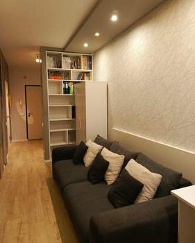 Студия квартира, на длительный срок, 36м2, 4/24 этаж