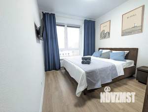 1-к квартира, посуточно, 42м2, 21/23 этаж