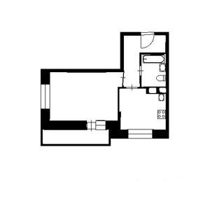 1-к квартира, на длительный срок, 41м2, 14/17 этаж