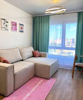 Студия квартира, на длительный срок, 20м2, 13/25 этаж