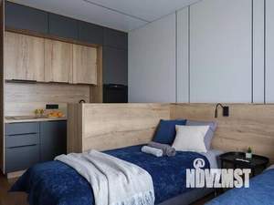 1-к квартира, посуточно, 24м2, 1/1 этаж