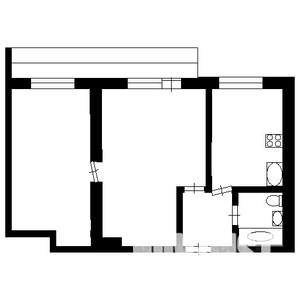 2-к квартира, на длительный срок, 50м2, 10/14 этаж