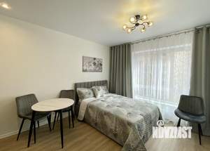 Студия квартира, на длительный срок, 24м2, 4/21 этаж