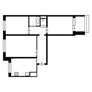 3-к квартира, на длительный срок, 65м2, 1/9 этаж