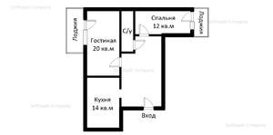 2-к квартира, на длительный срок, 75м2, 16/17 этаж
