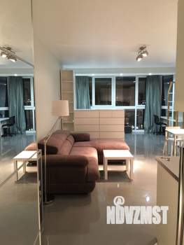 Студия квартира, на длительный срок, 40м2, 12/25 этаж