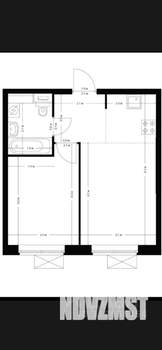 1-к квартира, на длительный срок, 35м2, 23/25 этаж