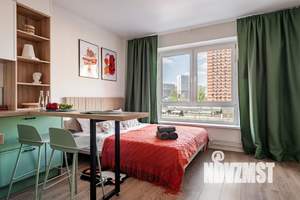 Студия квартира, посуточно, 25м2, 3/23 этаж