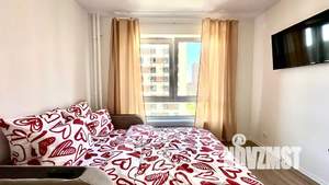 Студия квартира, посуточно, 25м2, 6/22 этаж