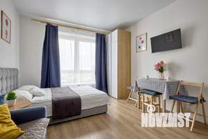 1-к квартира, посуточно, 25м2, 1/1 этаж