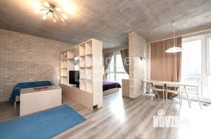Студия квартира, на длительный срок, 49м2, 4/7 этаж