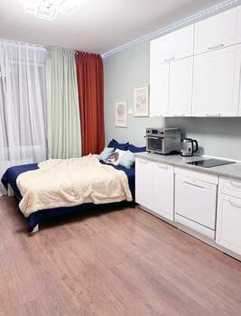 Студия квартира, на длительный срок, 25м2, 18/25 этаж