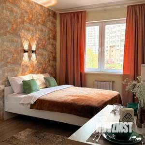 1-к квартира, посуточно, 20м2, 1/1 этаж