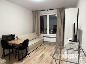 Студия квартира, на длительный срок, 23м2, 6/22 этаж