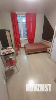 Студия квартира, на длительный срок, 17м2, 24/25 этаж