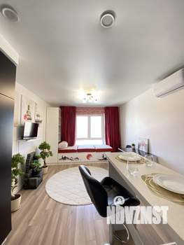 1-к квартира, посуточно, 38м2, 22/25 этаж