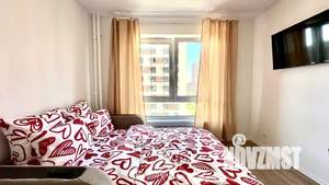 Студия квартира, посуточно, 25м2, 6/22 этаж