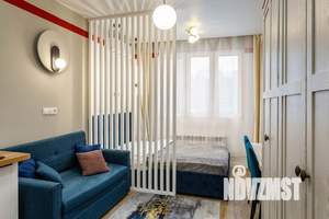 1-к квартира, посуточно, 17м2, 1/1 этаж