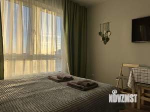 1-к квартира, посуточно, 25м2, 1/1 этаж