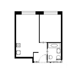 2-к квартира, на длительный срок, 38м2, 5/16 этаж