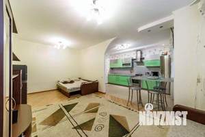 1-к квартира, посуточно, 51м2, 1/1 этаж