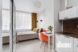 Студия квартира, на длительный срок, 25м2, 2/26 этаж