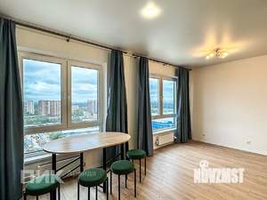 1-к квартира, на длительный срок, 34м2, 21/25 этаж