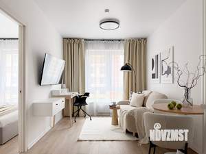 1-к квартира, на длительный срок, 32м2, 5/24 этаж