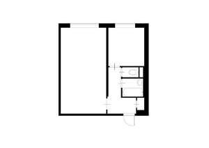 1-к квартира, на длительный срок, 35м2, 9/9 этаж