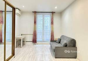 Студия квартира, на длительный срок, 28м2, 12/22 этаж