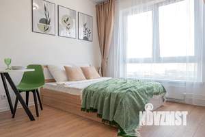 Студия квартира, посуточно, 20м2, 16/25 этаж