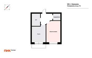 1-к квартира, на длительный срок, 32м2, 11/25 этаж