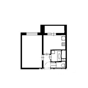 1-к квартира, на длительный срок, 42м2, 6/19 этаж