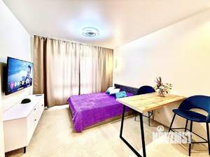 Студия квартира, посуточно, 27м2, 20/24 этаж