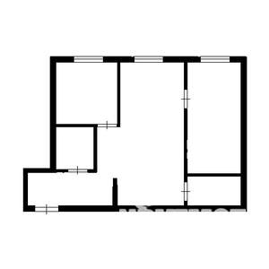 2-к квартира, на длительный срок, 45м2, 1/9 этаж