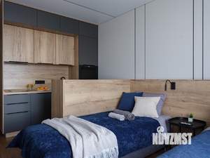 1-к квартира, посуточно, 24м2, 1/1 этаж