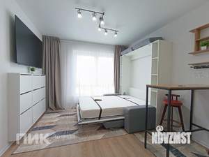 Студия квартира, на длительный срок, 19м2, 16/25 этаж