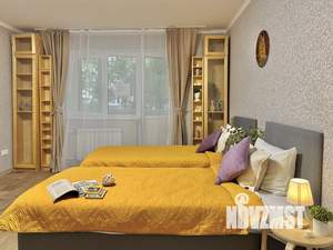 1-к квартира, посуточно, 46м2, 1/1 этаж