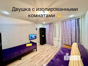 2-к квартира, посуточно, 45м2, 8/12 этаж