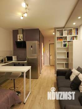 Студия квартира, на длительный срок, 36м2, 4/24 этаж