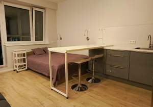 Студия квартира, на длительный срок, 36м2, 4/24 этаж