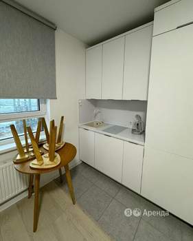 Студия квартира, на длительный срок, 21м2, 22/25 этаж