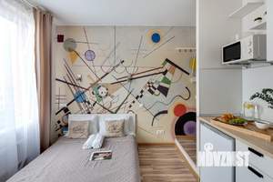 1-к квартира, посуточно, 25м2, 1/1 этаж