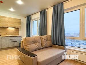 1-к квартира, на длительный срок, 34м2, 21/25 этаж