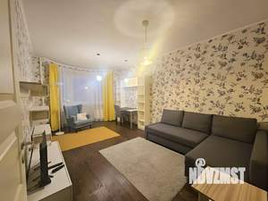 1-к квартира, на длительный срок, 40м2, 23/25 этаж